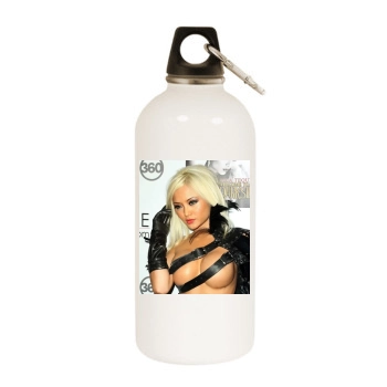 Tila Tequila White Water Bottle With Carabiner