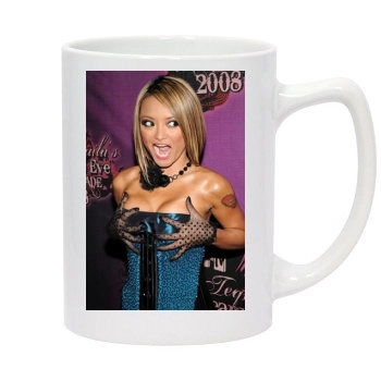 Tila Tequila 14oz White Statesman Mug