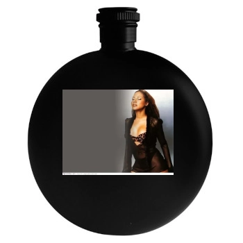 Toni Braxton Round Flask