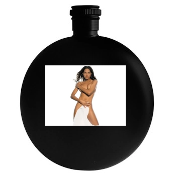 Toni Braxton Round Flask