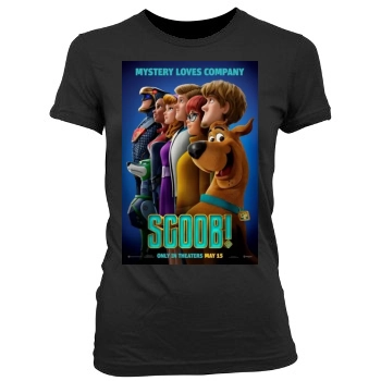 Scoob! (2020) Women's Junior Cut Crewneck T-Shirt