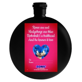 Sonic the Hedgehog (2020) Round Flask