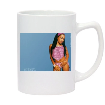 Trina 14oz White Statesman Mug