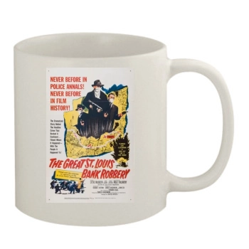 The Great St. Louis Bank Robbery (1959) 11oz White Mug