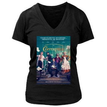 The Personal History of David Copperfield (2020) Women's Deep V-Neck TShirt