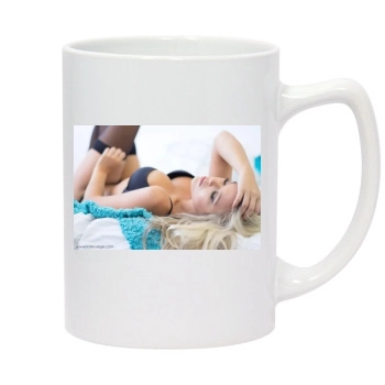 Anais Rizzo 14oz White Statesman Mug