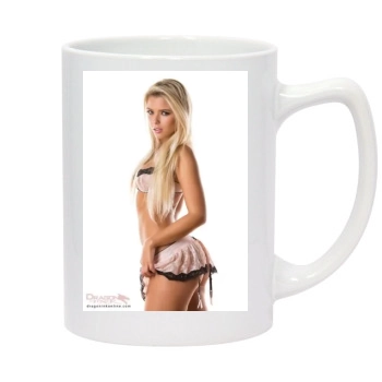 Anais Rizzo 14oz White Statesman Mug