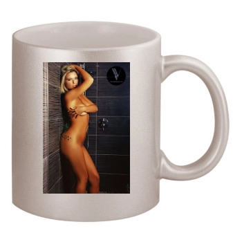 Anais Rizzo 11oz Metallic Silver Mug