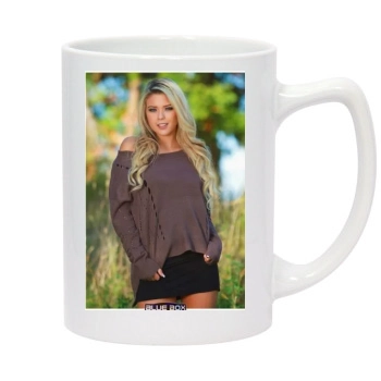 Anais Rizzo 14oz White Statesman Mug