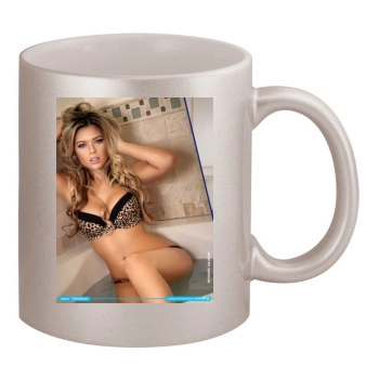 Anais Rizzo 11oz Metallic Silver Mug