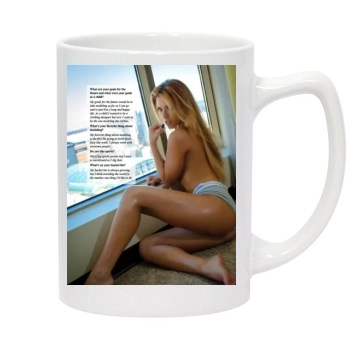 Anais Rizzo 14oz White Statesman Mug