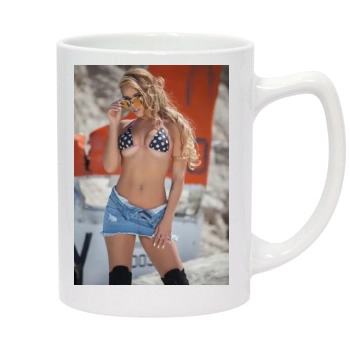 Anais Rizzo 14oz White Statesman Mug