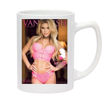 Anais Rizzo 14oz White Statesman Mug