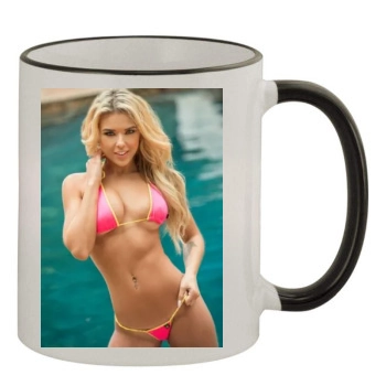 Anais Rizzo 11oz Colored Rim & Handle Mug