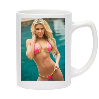 Anais Rizzo 14oz White Statesman Mug