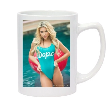 Anais Rizzo 14oz White Statesman Mug