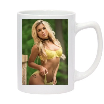 Anais Rizzo 14oz White Statesman Mug