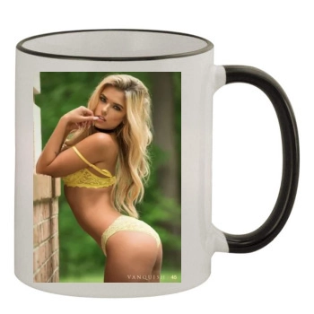 Anais Rizzo 11oz Colored Rim & Handle Mug