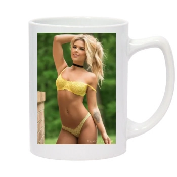 Anais Rizzo 14oz White Statesman Mug