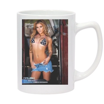 Anais Rizzo 14oz White Statesman Mug