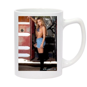 Anais Rizzo 14oz White Statesman Mug