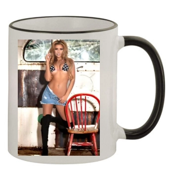 Anais Rizzo 11oz Colored Rim & Handle Mug