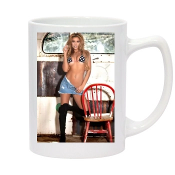 Anais Rizzo 14oz White Statesman Mug