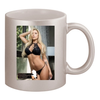 Anais Rizzo 11oz Metallic Silver Mug