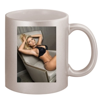 Anais Rizzo 11oz Metallic Silver Mug