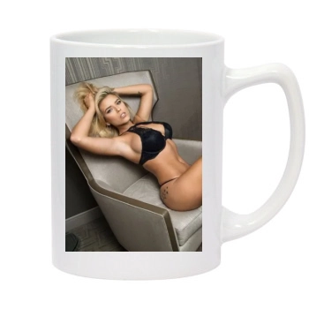 Anais Rizzo 14oz White Statesman Mug