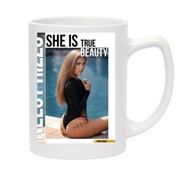 Anais Rizzo 14oz White Statesman Mug