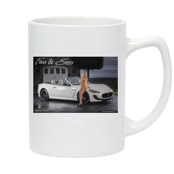 Anais Rizzo 14oz White Statesman Mug