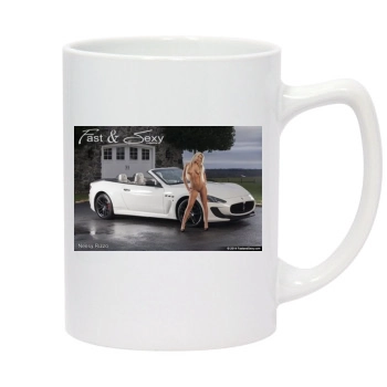 Anais Rizzo 14oz White Statesman Mug