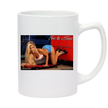 Anais Rizzo 14oz White Statesman Mug