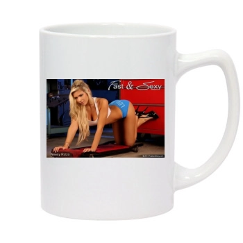 Anais Rizzo 14oz White Statesman Mug