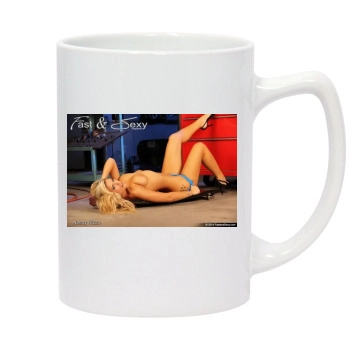 Anais Rizzo 14oz White Statesman Mug