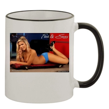 Anais Rizzo 11oz Colored Rim & Handle Mug