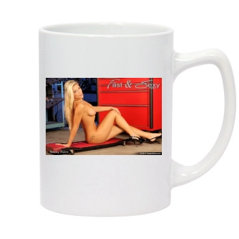 Anais Rizzo 14oz White Statesman Mug