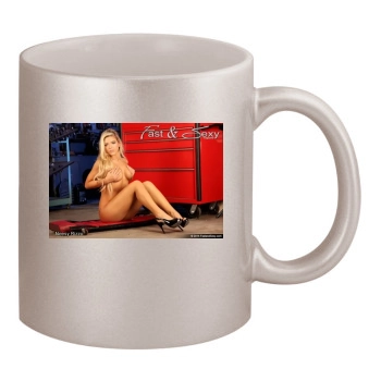 Anais Rizzo 11oz Metallic Silver Mug