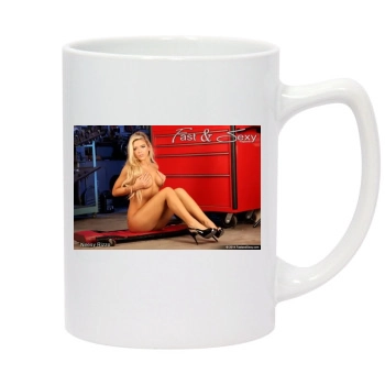 Anais Rizzo 14oz White Statesman Mug