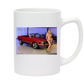 Anais Rizzo 14oz White Statesman Mug