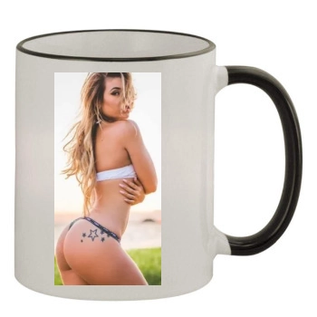 Anais Rizzo 11oz Colored Rim & Handle Mug