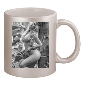 Anais Rizzo 11oz Metallic Silver Mug