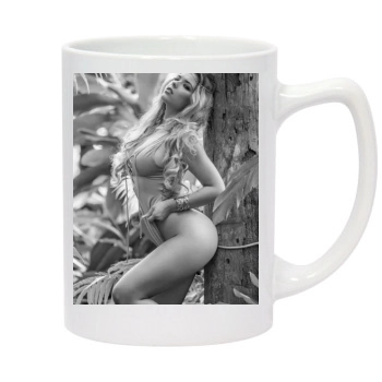 Anais Rizzo 14oz White Statesman Mug