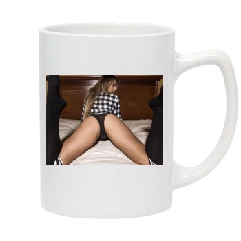 Anais Rizzo 14oz White Statesman Mug