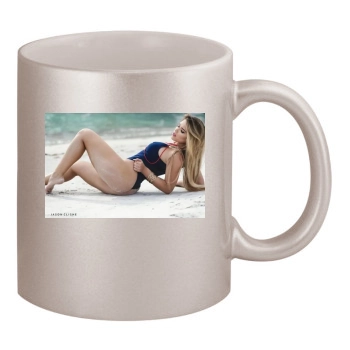 Anais Rizzo 11oz Metallic Silver Mug