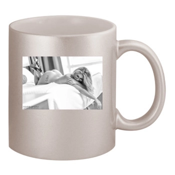 Anais Rizzo 11oz Metallic Silver Mug