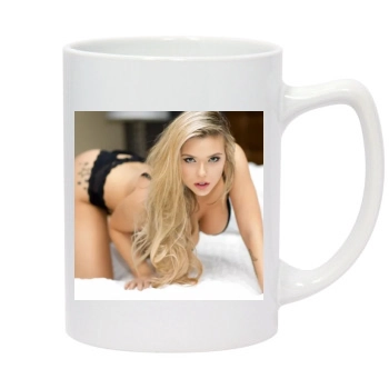 Anais Rizzo 14oz White Statesman Mug