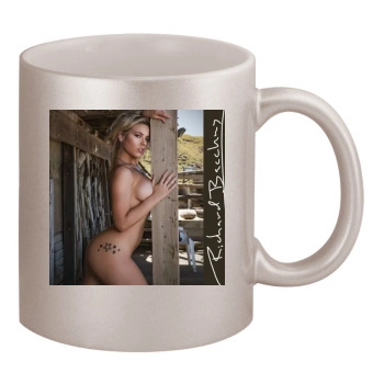 Anais Rizzo 11oz Metallic Silver Mug