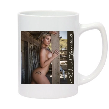 Anais Rizzo 14oz White Statesman Mug